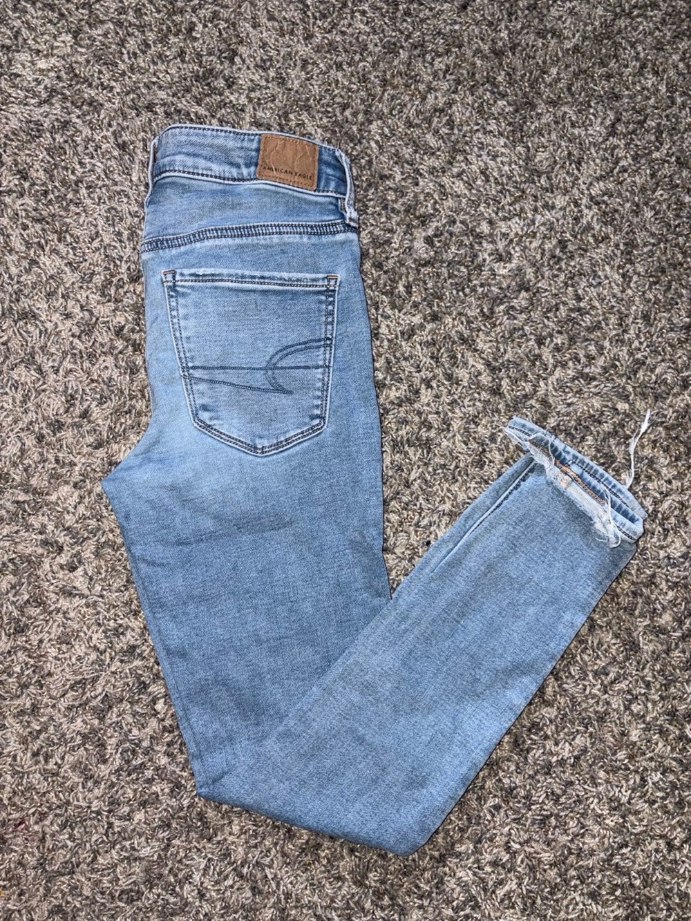 American Eagle Outfitters Light Blue Skinny Jeans